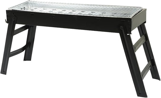 Portable Charcoal Grills, Stainless Steel Thicken Folding BBQ Charcoal Grill for Camping Picnics
