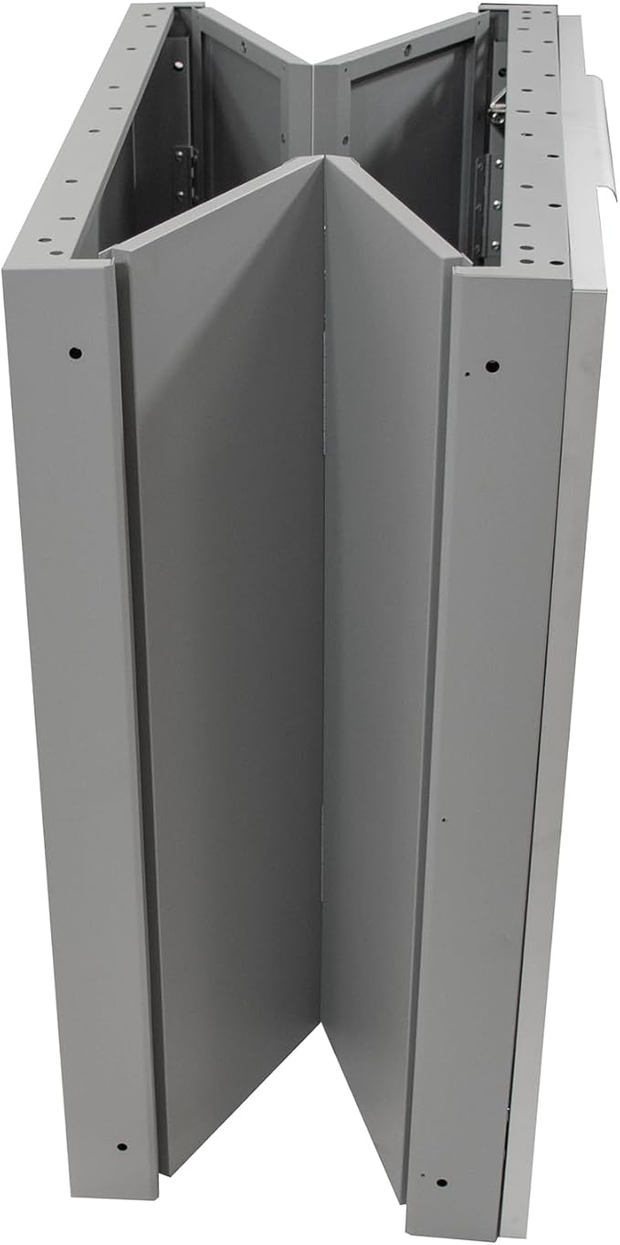 Blue Sky Outdoor Living ,OKC3024GDR3DG, 3-Drawer Outdoor Kitchen Cabinet – Heavy-Duty Storage – Weather-Resistant Modular Base for Patios and BBQ Islands – Slate Gray