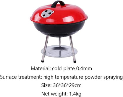 Barbecue Grill Outdoor Portable Charcoal BBQ Outdoor Grill Cooking Garden Barbecue Terrace Camping Camping Picnic