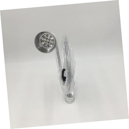 Stylish Outdoor LED Barbecue Lamp Lightweight Portable BBQ Light with Flexible Neck for Night Grilling Durable Weather Resistant Battery Not Included