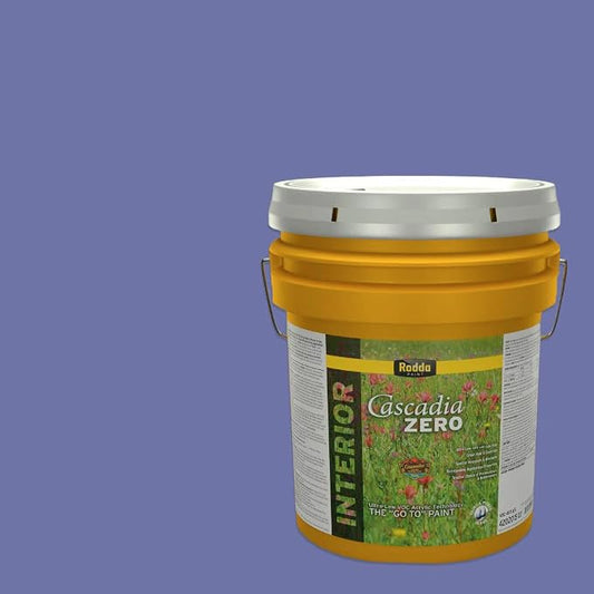 Rodda Paint CASCADIA ZERO Interior Flat Paint & Primer in One, 5-Gallon, Fresh Take