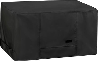 NettyPro Deck Box Cover Outdoor Waterproof Storage Bench Cover for Rectangular Deck Box, 57 x 28 x 24 inch, Black