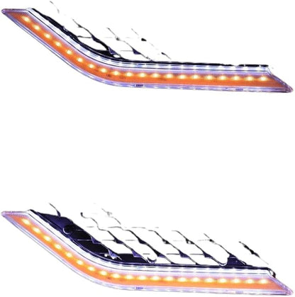 LED Radiator Grill Panel Light Compatible With Goldwing 1800 GL1800 Tour 2018 2019 2020 2021 2022 2023 2024(Smoke Lens)