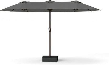 15FT Large Patio Umbrella with Base Included