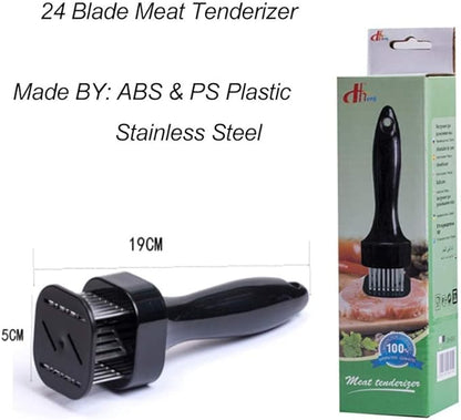 Meat Tenderizer for Tenderizing with 24 Stainless Steel Blades Cooking Machine for Your Kitchen