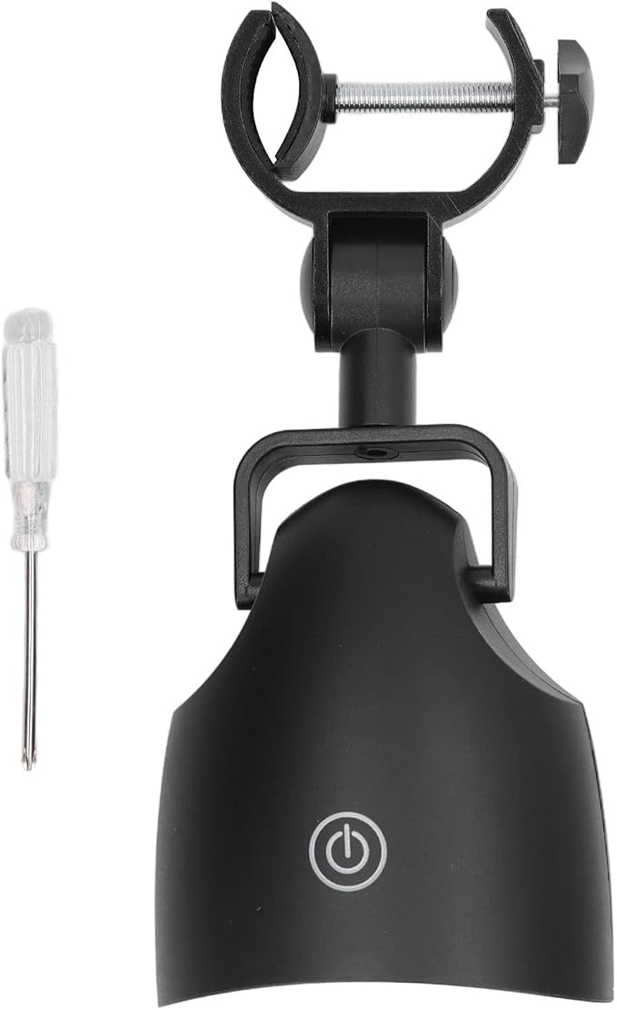 Barbecue Grill Light with 10 LED Lights, Wireless Camping Emergency Light for Gas Charcoal Electric Grill, Adjustable Clamp Touch Control 3 Brightness Modes