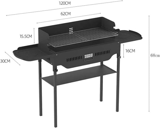 Camping Grill Camping Barbecue Outdoor Charcoal Folding Portable Carbon Grill Barbecue Charcoal Grill