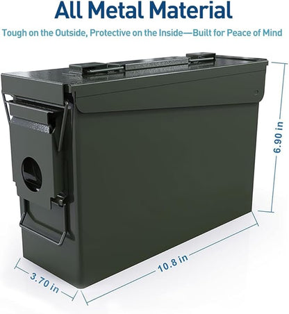 HARDROCK Metal Ammo Can, Ammo Box