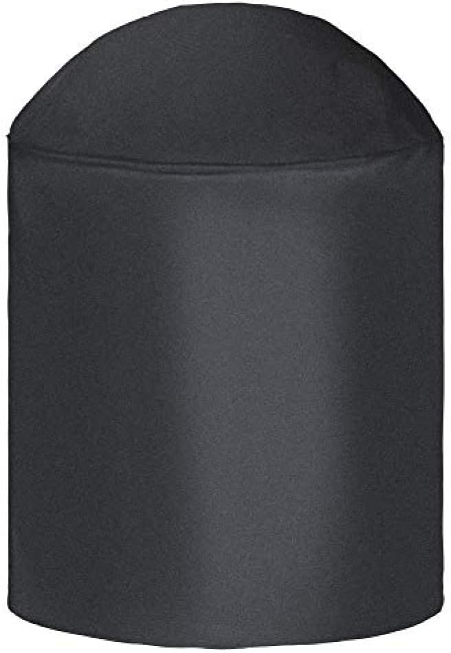 i COVER Round Grill Cover-34(Dia) x41(Tall) Heavy Duty Water Proof Outdoor Canvas BBQ Grills Covers Dome Smoker Protection for Char-Griller Akorn kamado Smokers or Similar Size Griddle