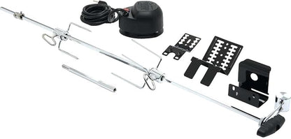 GrillPro 60090 Rotisserie Kit for Grills, 39-1/2", Black