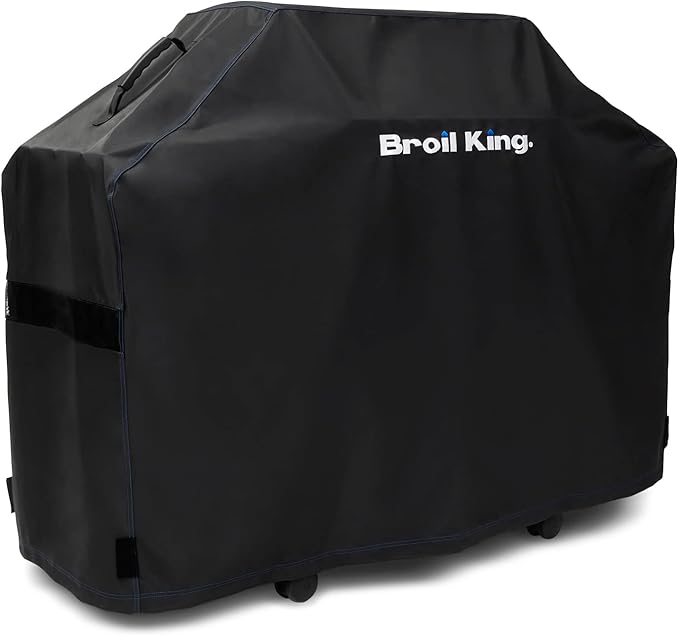 Broil King 68487 58" Premium Grill Cover, Black