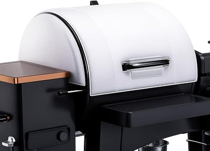Hisencn Grill Insulation Blanket for Pit Boss Charleston 1020 Combo Grill PB1020NX Smoker Blanket Insulated Thermal Replacement Parts for Pit Boss 1020 Magnetic Smoker Cover for Winter Cooking