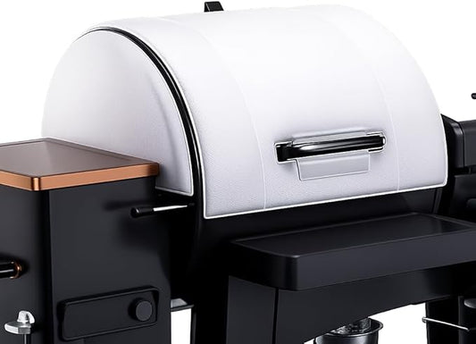Hisencn Grill Insulation Blanket for Pit Boss Charleston 1020 Combo Grill PB1020NX Smoker Blanket Insulated Thermal Replacement Parts for Pit Boss 1020 Magnetic Smoker Cover for Winter Cooking