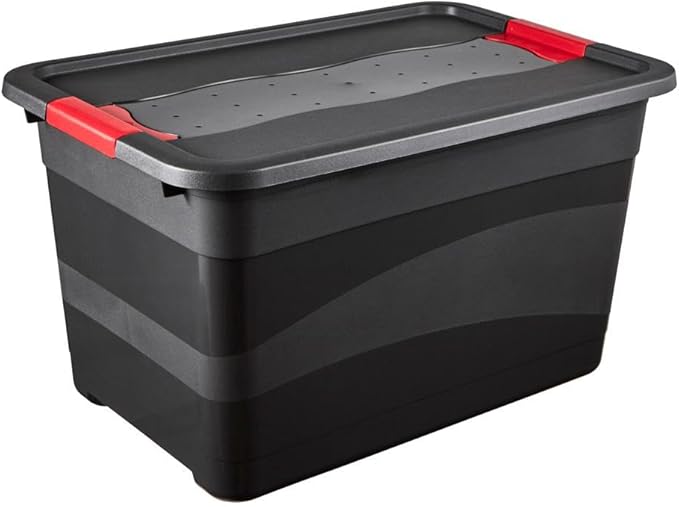 OKT Solido Box Plastic Graphite, Plastic, Graphite, 52 L