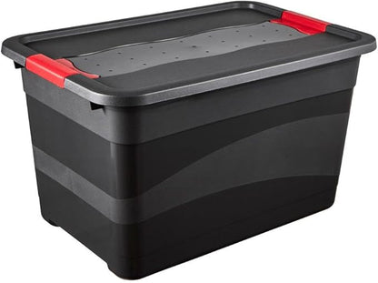 OKT Solido Box Plastic Graphite, Plastic, Graphite, 52 L