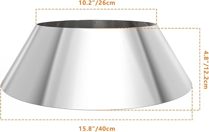 onlyfire Stainless Steel Charcoal Briquet Holder BBQ Whirlpool for Weber 26" Kettle Charcoal Grills