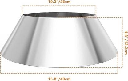 onlyfire Stainless Steel Charcoal Briquet Holder BBQ Whirlpool for Weber 26" Kettle Charcoal Grills