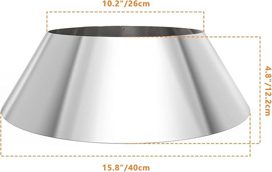 onlyfire Stainless Steel Charcoal Briquet Holder BBQ Whirlpool for Weber 26" Kettle Charcoal Grills