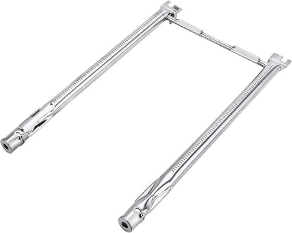 Gassaf 18 inch Burner Tube Set Replace for Weber 69785, Weber Spirit 200, Spirit E210 S210 E220 S220 Series Gas Grills with Up Front Controls(2013 Model Years and Newer),Stainless Steel durable Burner
