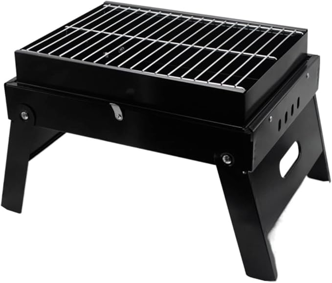 Barbecue Charcoal Grill BBQ Charcoal Grill, Folding Portable Lightweight Barbecue Grill Tools for Outdoor Cooking Camping Picnic Charcoal BBQ Grill