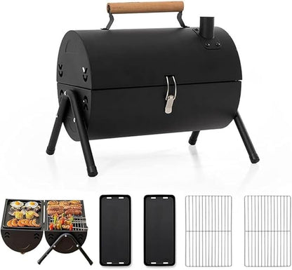 GAORUIFENG Home Charcoal Grills Charcoal Outdoor Portable Grills Patio Charcoal Grills (A,2) (A 1)