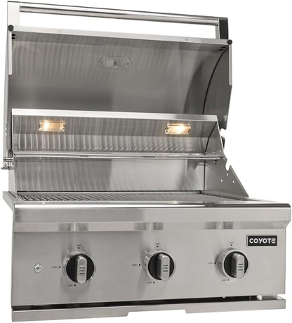 COYOTE OUTDOOR LIVING - 30" C-Series Built-In NG Grill - Natural Gas - Model C3C30NG