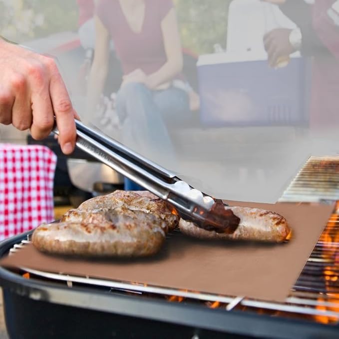 Grill and Bake Mats sheets (Set of 6)