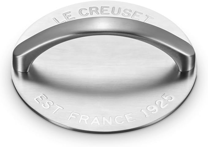 Le Creuset Stainless Steel Grill Press, 7 inch