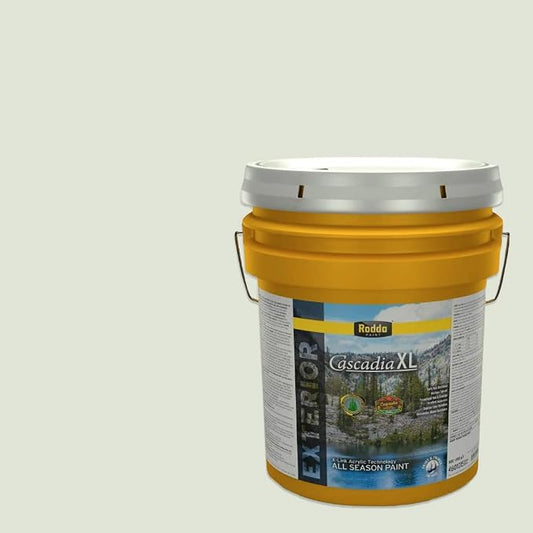 Rodda Paint CASCADIA XL Exterior Satin Paint & Primer in One, 5-Gallon, Grassy Glade