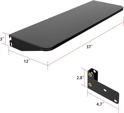 Linone Folding Front Shelf for Traeger Pro 34 Series, Texas Elite 34, Century 885 and Eastwood 34 Series Wood Pellet Grills, Replacement for BAC363 Folding Shelf, 37" L x 12" W