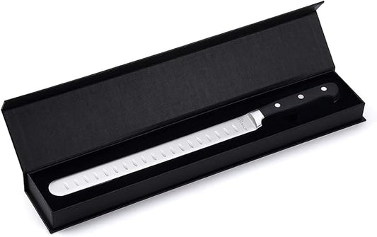 Brisket Slicing Knife - Ultra Sharp Premium 11-inch Stainless Steel Carving Knife for Slicing Roasts, Meats, Fruits and Vegetables