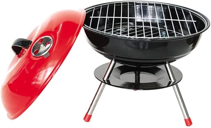 Portable Charcoal Grill Spherical BBQ Rack Round Outdoor Barbecue Grill for Camping Grills, Camping BBQ, Charcoal Grills BBQ,A-1