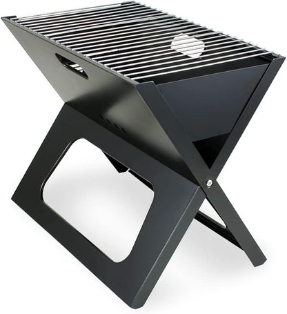 PICNIC TIME NCAA Colorado Buffaloes X-Grill Portable Grill - Camping Grill - Small Charcoal Grill for Tailgating