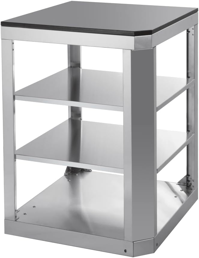 6-Burner 99000 BTU Stainless Steel Outdoor Kitchen Island Grill with Sink, Storage Cabinet, Refrigerator and Three-Tier Corner Cabinet