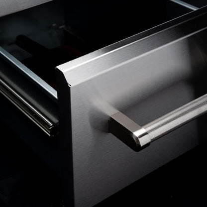 SPIRE 18" Built-in Stainless Steel Vertical Double Drawers (10"/10"), 2 Drawers, Outdoor Grilling & Cooking, Perfect for Custom Island Kitchens, BBQ Islands, Universal Mount, Heavy-Duty, 780-0016B