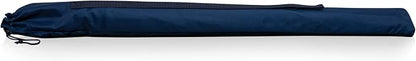 PICNIC TIME 5.5 Ft Portable Beach Umbrella, Lightweight UV Protection Sunshade with Tilt Pole & Carry Bag, Outdoor Canopy Umbrella for Beach, Sand, Pool, Patio, Camping, Travel, or Backyard Shade, (Navy Blue)