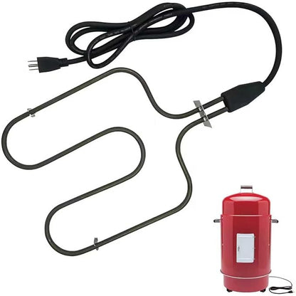 Electric Heating Element for Brinkmann Smoker Replacement, 1500W 120V Heating Coil Fits 810-7080-K, 850-7005-0, 810-7090-S, 116-7000-0 Electric Smoker Parts