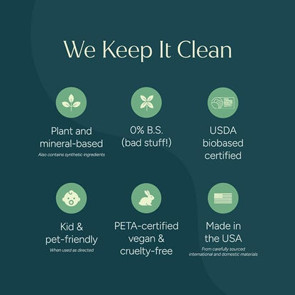 Puracy All Purpose Cleaner Concentrate – Plant-Powered Multi-Surface Cleaner - Surface Cleaner Solution As Seen on TikTok (Green Tea + Lime, 16 fl oz, 1 Pack)