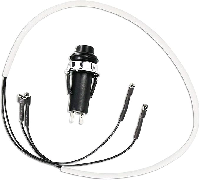 Uniflasy 67726 Grill Igniter Kit for Weber Genesis 300 2007 Side Control | Fits E/S-310 E/S-320 EP-310 EP-320 CEP-310/320; metal spark box, AAA module, 2 wires, electrode & ceramic spark part