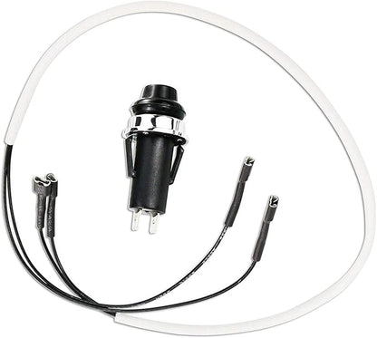 Uniflasy 67726 Grill Igniter Kit for Weber Genesis 300 2007 Side Control | Fits E/S-310 E/S-320 EP-310 EP-320 CEP-310/320; metal spark box, AAA module, 2 wires, electrode & ceramic spark part