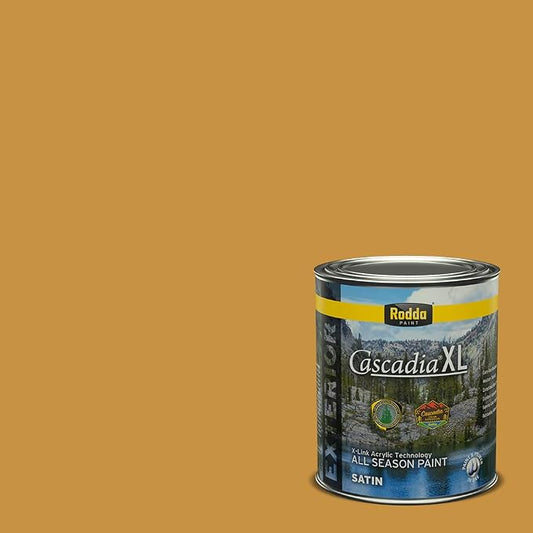 Rodda Paint CASCADIA XL Exterior Satin Paint & Primer in One, Quart, Child of the Moon