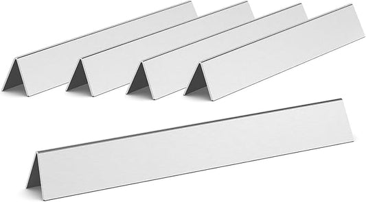 QuliMetal 7537/65903 22.5" Flavor Bars for Weber Spirit 300 Series(with Side Burner Knobs), Spirit E310, E320, Spirit 700, Genesis Silver Gold Platinum B/C, Weber 900, Heat Plates for Weber 7536