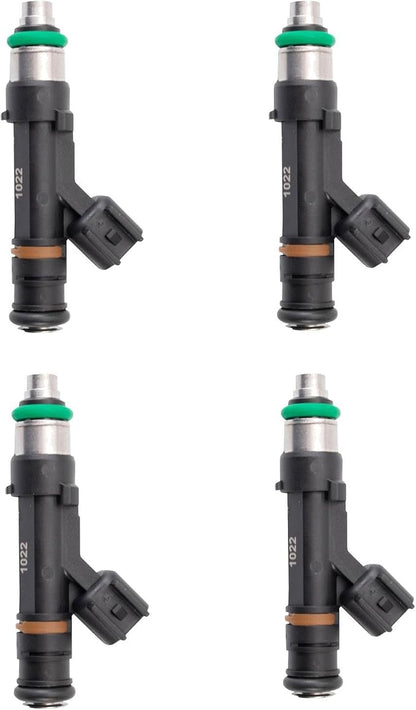 TRQ Fuel Injector Set | For 2007-2008 Ford Escape 2007 Focus 2006-2009 Fusion 2007-2011 Ranger Mercury Milan