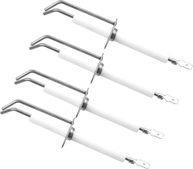 Ceramic Electrode Grill Igniters Replacement for Viking 316-911, VGBQ 30 in T Series, VGBQ 41 in T Series, VGBQ 53 in T Series, VGBQ030-2T, VGBQ300-2RT/E, 4 Pack