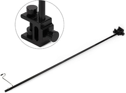 Tbest Other BBQ Picnic Plies Black Portable Aluminum Alloy Folding Light Bracket Stand Outdoor Cam Table Lamp Pole Home Gardening