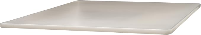 Winco Cutting Board, 18 by 24 by 1/2-Inch, White, 18" x 24"