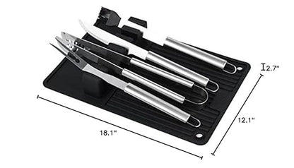 Ozeri BBQ and Grill Utensil Holder Mat