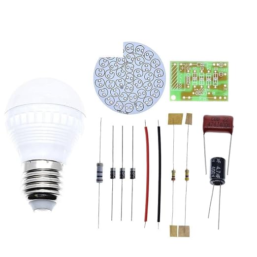 AC 85V-277V Mini Energy-Saving 2.4W 38 LED Lamps DIY Kit for Camping Out in The Wild BBQ Do not Include The led