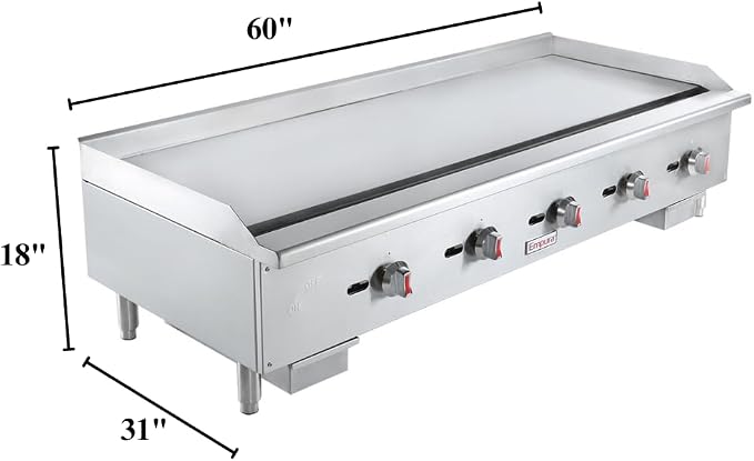 Empura Countertop Gas Griddle