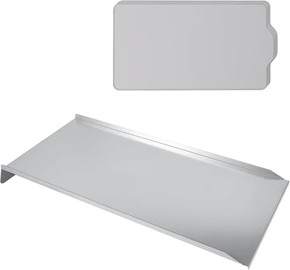 DELSbbq BAC780 Drip Pan for Traeger Pro 780 Series Smoker Grills, BAC780 Heat Baffle Diffuser for Traeger 780 Pro Grill Assossories, Grease Drip Tray for Traeger Grill Accessory